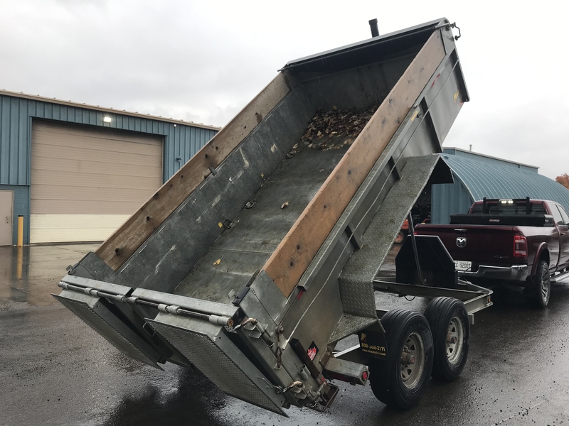 Cargo, Utility Trailers  2021 Miska 7 Ton Galvanized Dump Trailer Photo